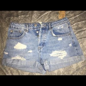 Forever 21 High Waisted Denim Shorts